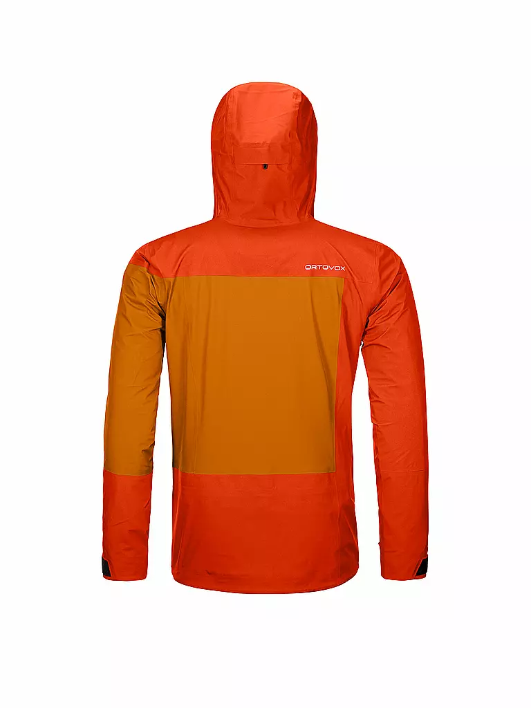 ORTOVOX | Herren Tourenjacke Deep Shell 3L | orange