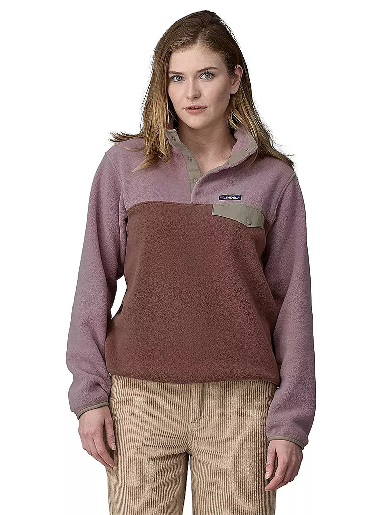 PATAGONIA | Damen Fleecepullover Synchilla® Snap-T® | hellbraun