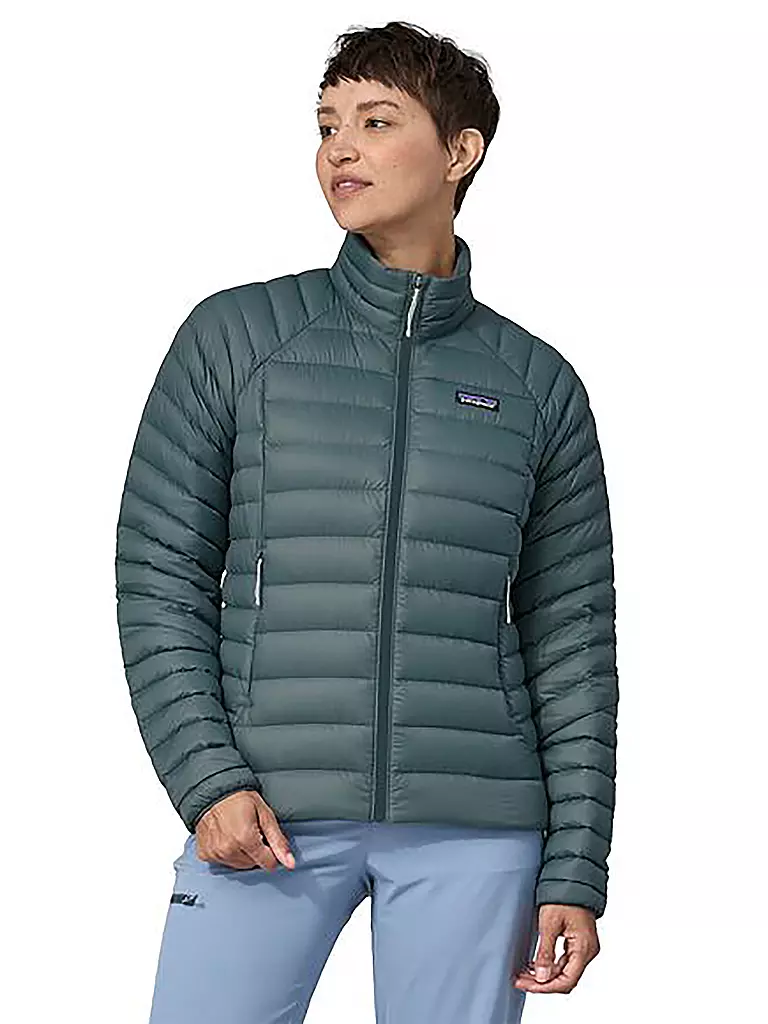 PATAGONIA | Damen Isojacke Down Sweater | dunkelgrün