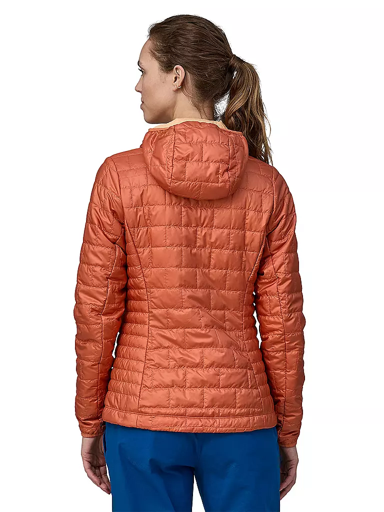 PATAGONIA | Damen Isolationsjacke Nano Puff® Hoodie | kupfer