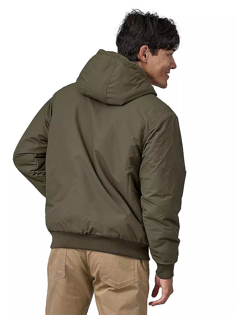 PATAGONIA | Herren Fleecejacke Lined Isthmus Hoodie | olive