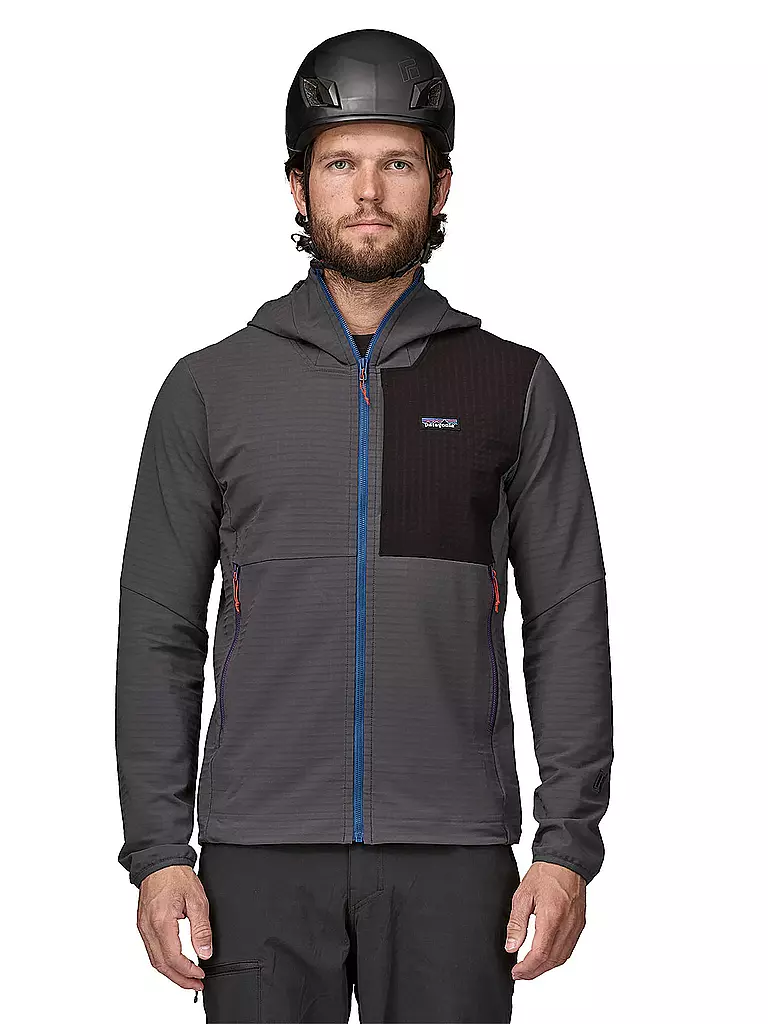 PATAGONIA | Herren Fleecejacke R1® TechFace Hoodie | grau