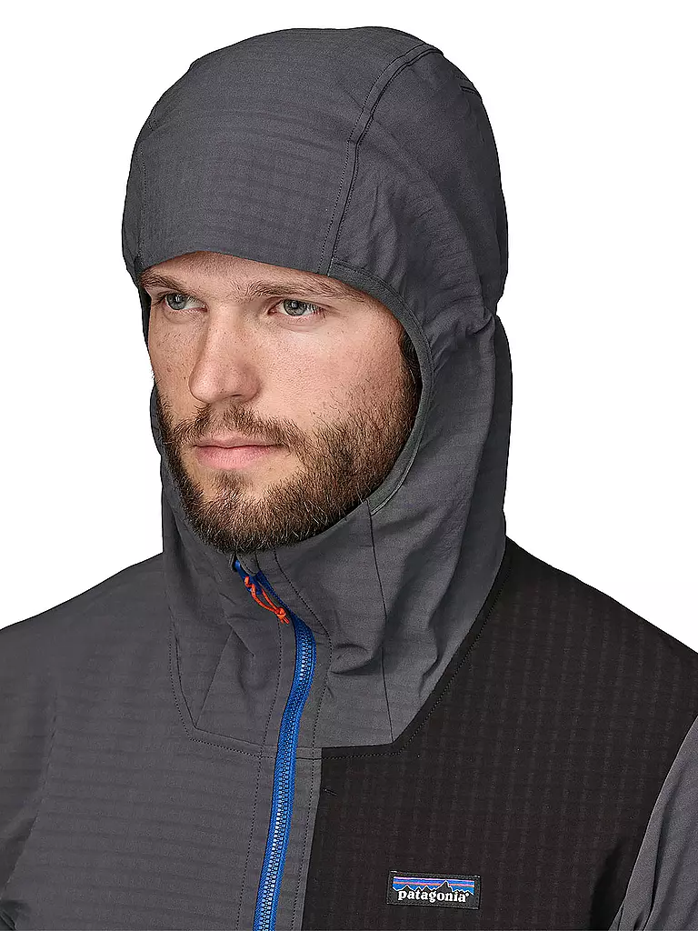 PATAGONIA | Herren Fleecejacke R1® TechFace Hoodie | grau