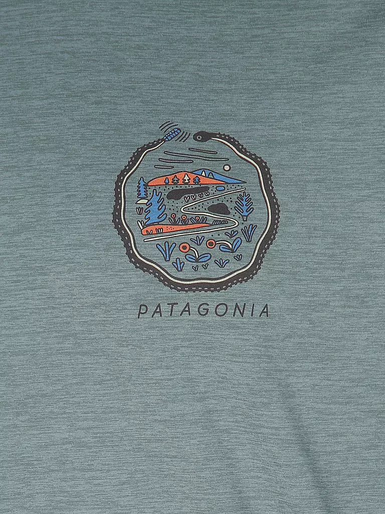 PATAGONIA | Herren Funktionsshirt Capilene® Cool Daily Graphic | dunkelgrün