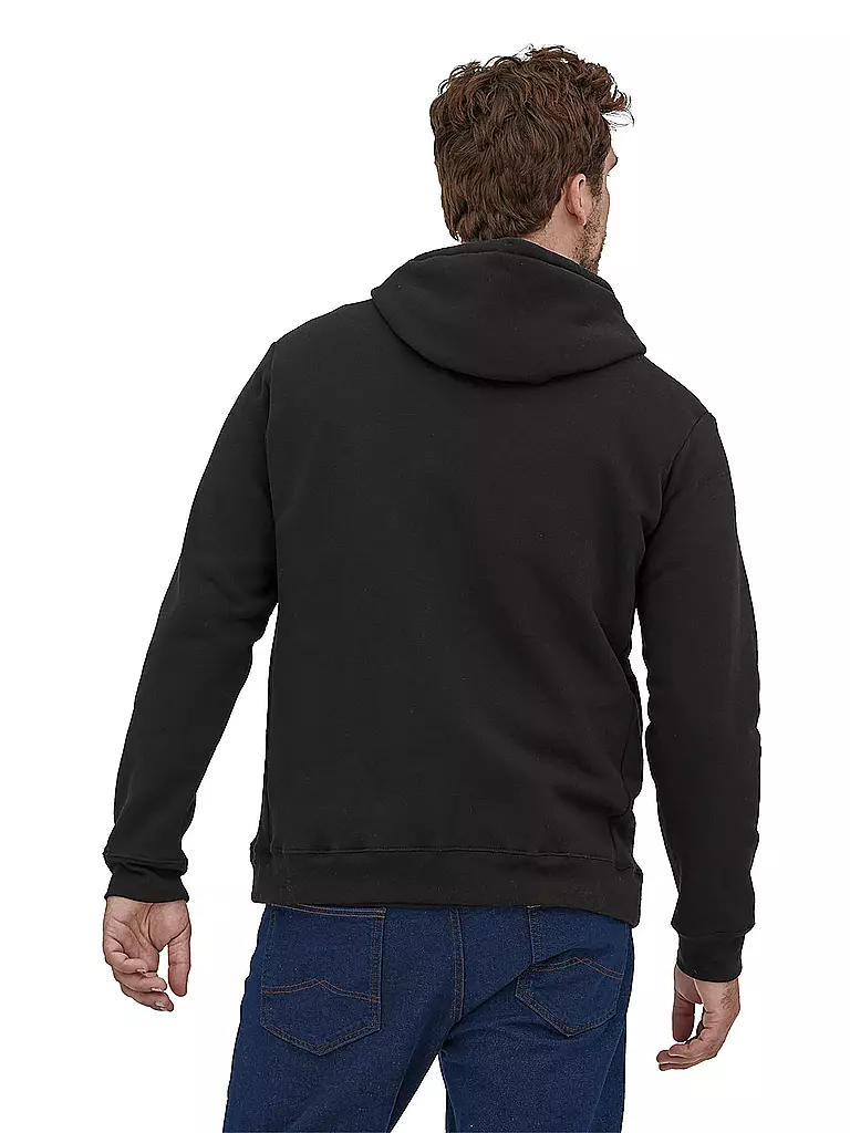 PATAGONIA | Herren Hoodie P-6 Logo Uprisal | schwarz