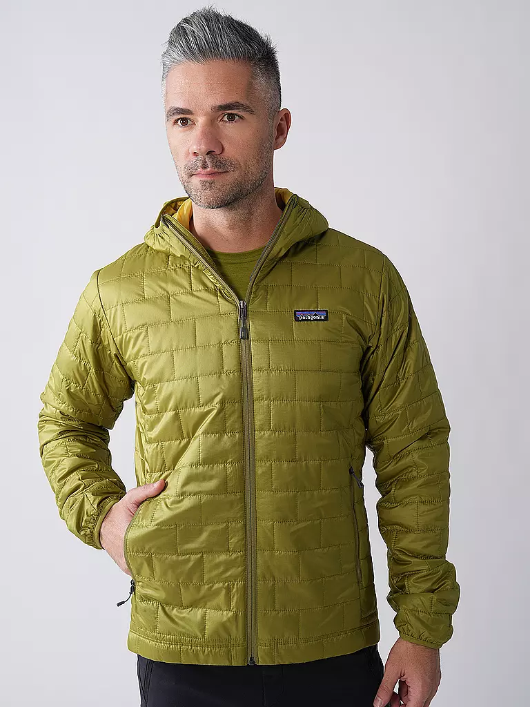 PATAGONIA | Herren Isojacke Nano Puff® Hoodie | olive