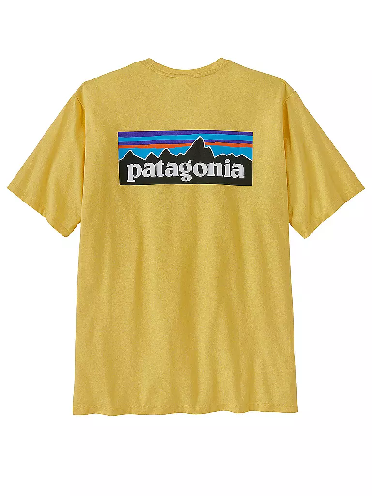 PATAGONIA | Herren T-Shirt P-6 Logo | blau