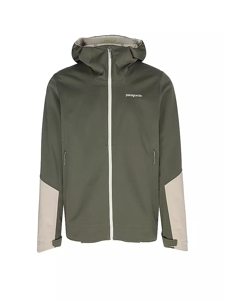 PATAGONIA | Herren Wanderjacke Upstride Hoodie | dunkelgrün