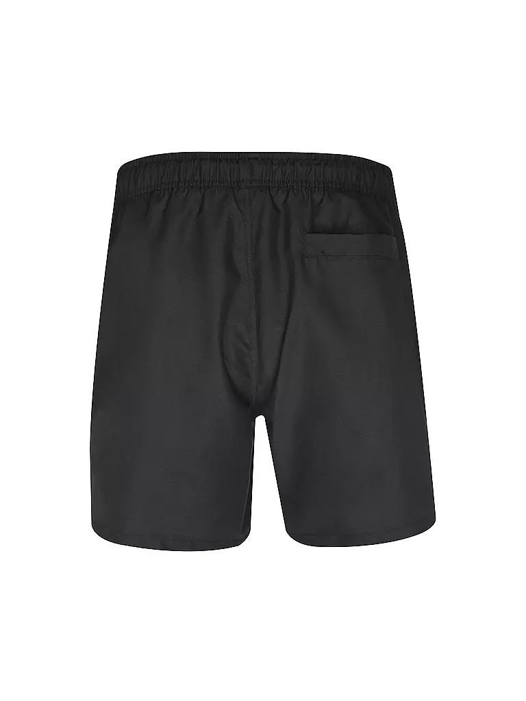 PAUL | Herren Badeshort Solid | schwarz