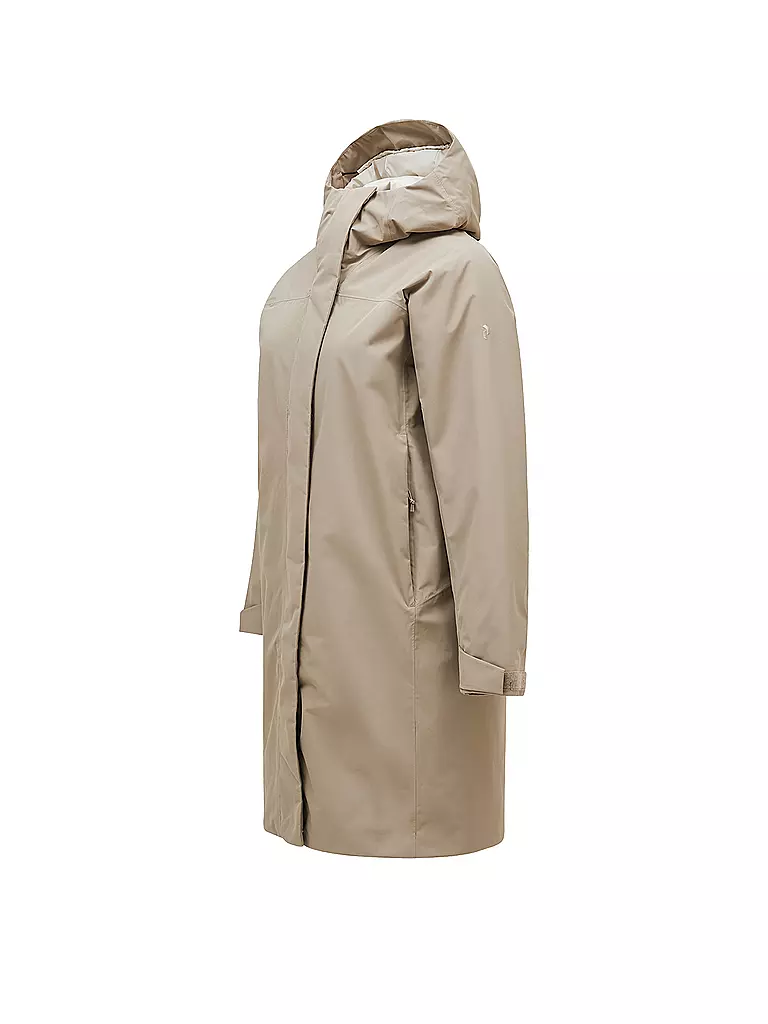 PEAK PERFORMANCE | Damen Parka Treeline Insulated | beige