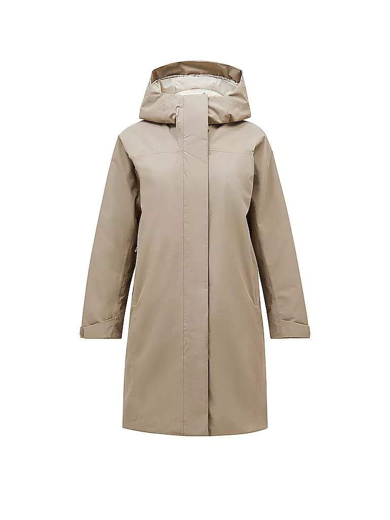 PEAK PERFORMANCE | Damen Parka Treeline Insulated | beige