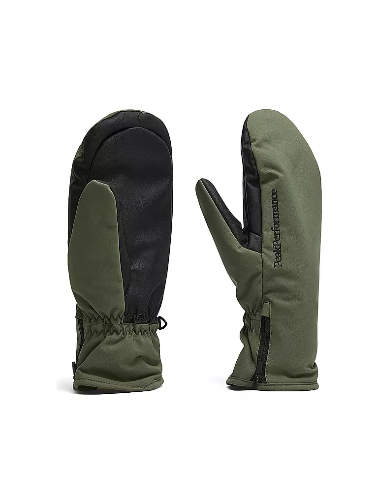 PEAK PERFORMANCE | Damen Skifauster Unite Mitten | olive