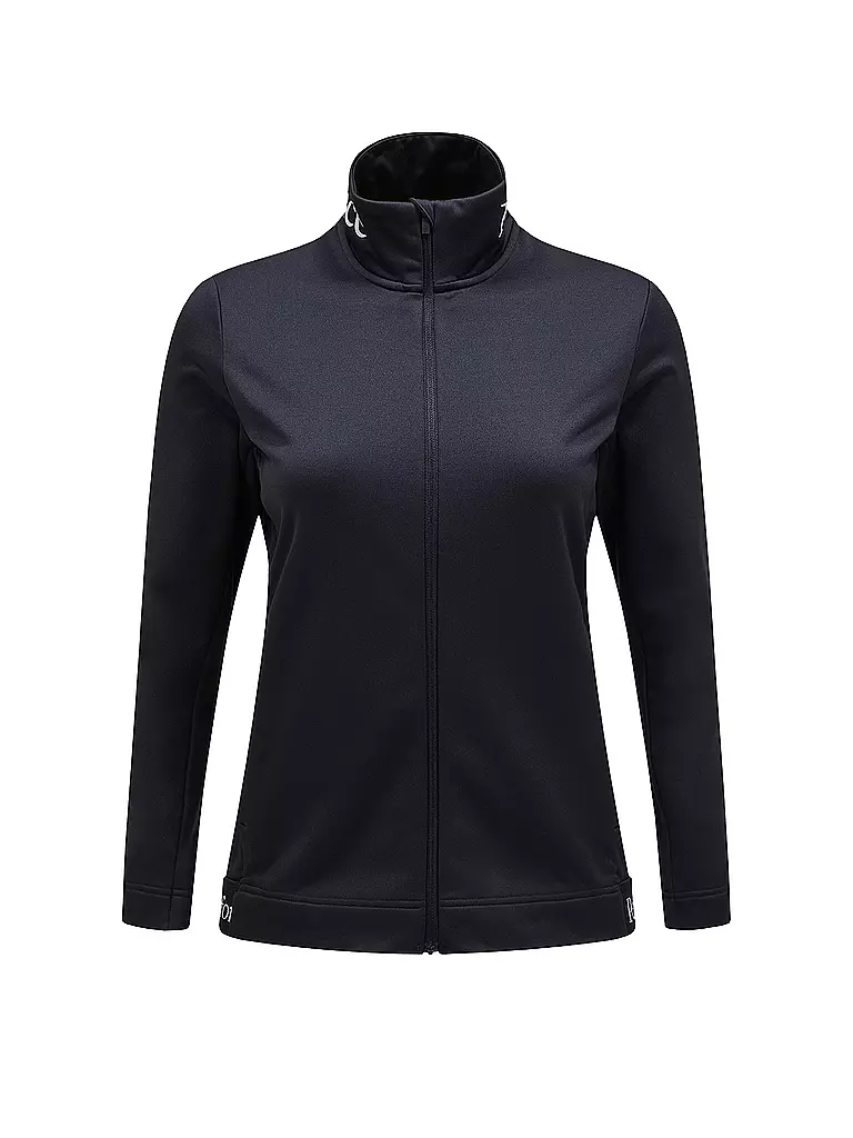 PEAK PERFORMANCE | Damen Unterziehjacke Rider Tech Zip Hoodie | schwarz