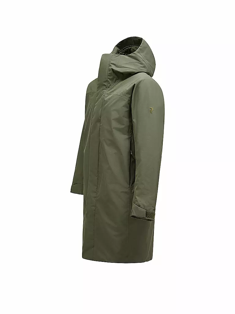 PEAK PERFORMANCE | Herren Parka Treeline Insulated | olive