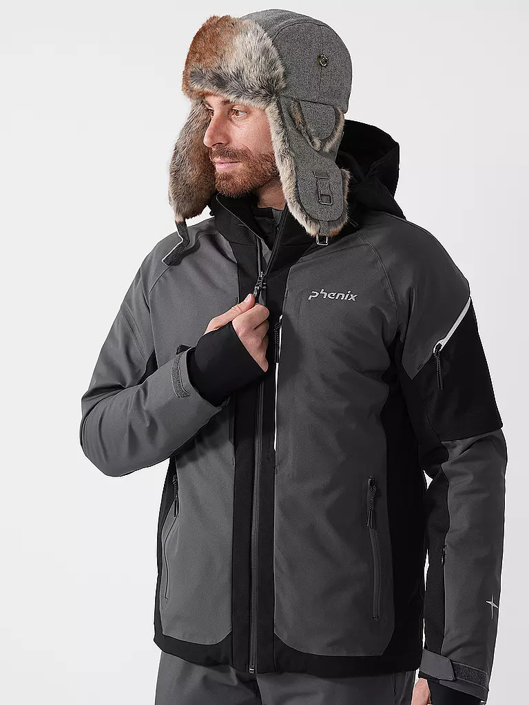 PHENIX | Herren Skijacke | grau