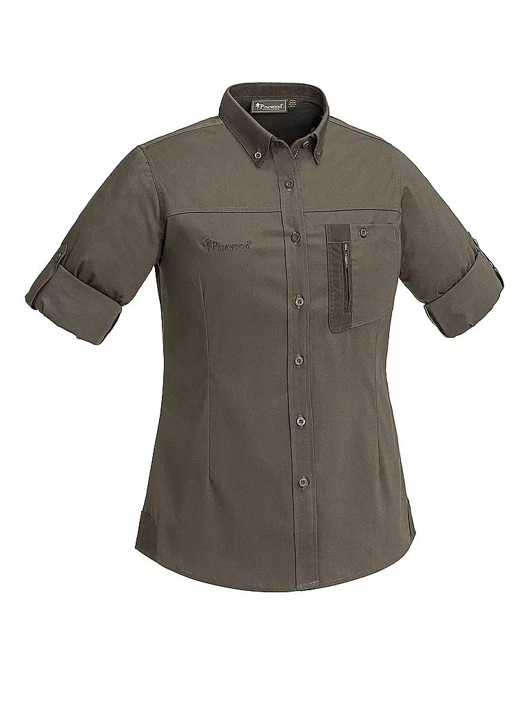 PINEWOOD | Damen Bluse Insect Safe Tiveden | beige