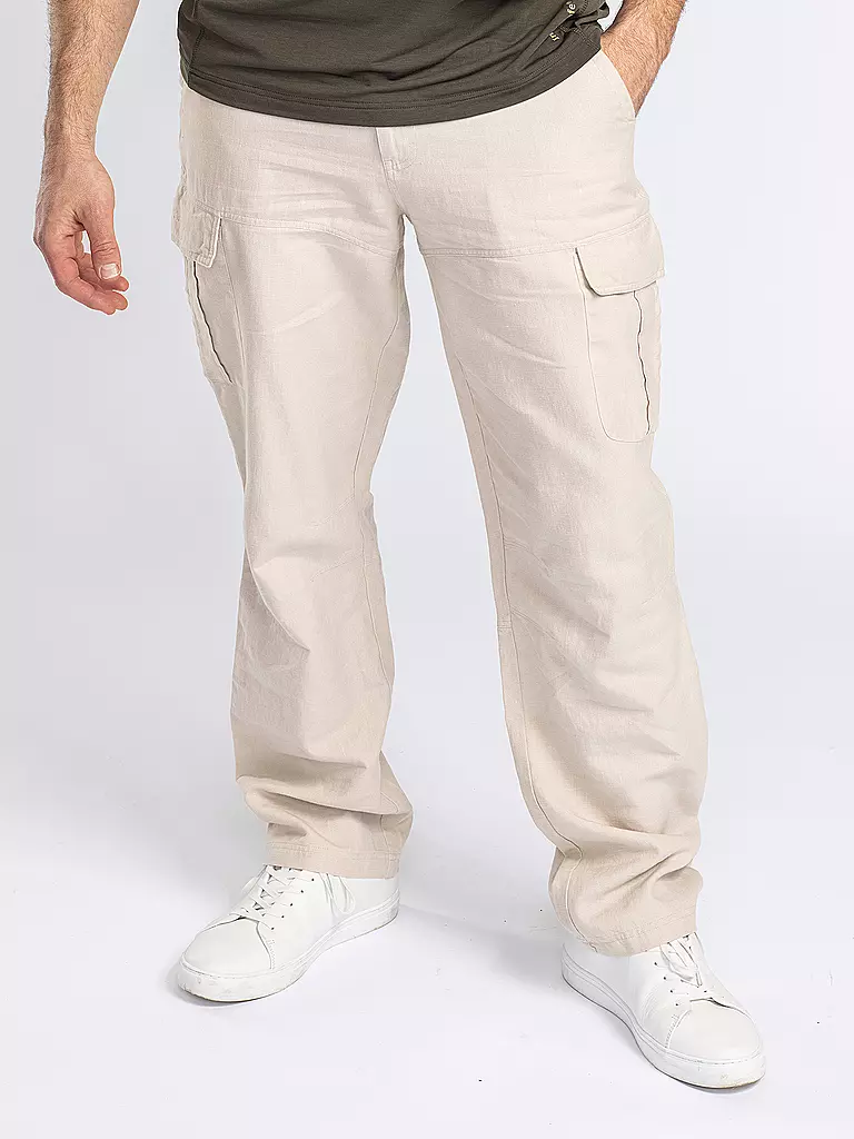 PINEWOOD | Herren Wanderhose Insect Safe Leinen | beige