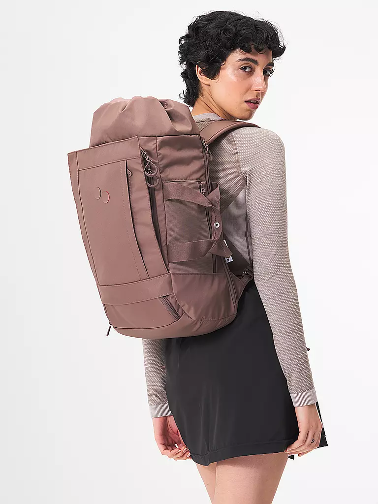 PINQPONQ | Rucksack Block Medium 30L | braun