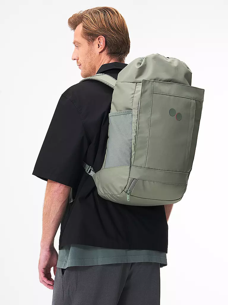 PINQPONQ | Rucksack Block Medium 30L | grün