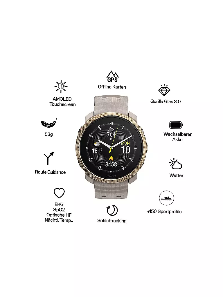 POLAR | Fitness-Smartwatch Vantage M3 | gold