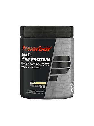 POWER BAR | Getränkepulver Build Whey Protein Isolate & Hydroisolate Pulver 550g Vanille