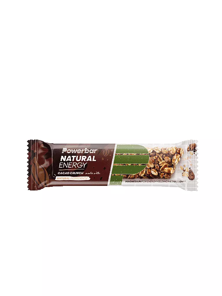 POWER BAR | Proteinriegel Natural Energy Cereal Kakao/Crunch | bunt