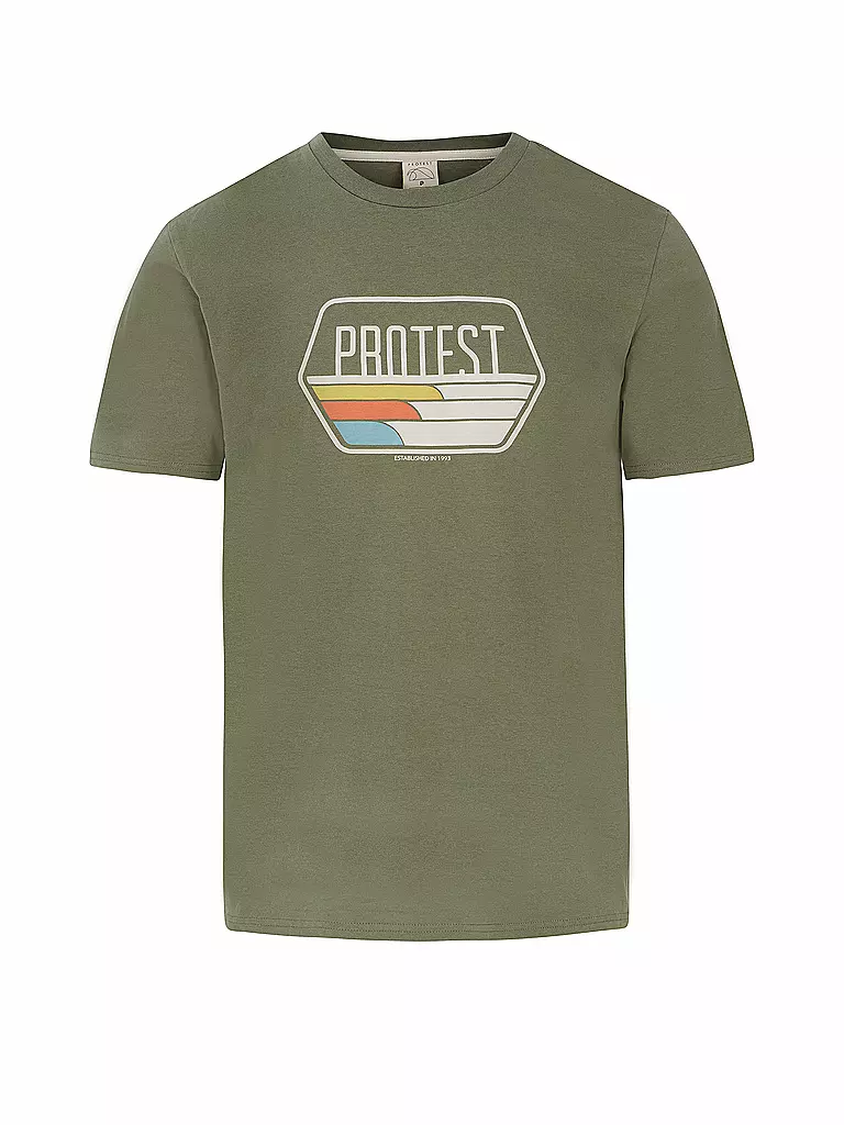 PROTEST | Herren T-Shirt PRTSTAN  | olive