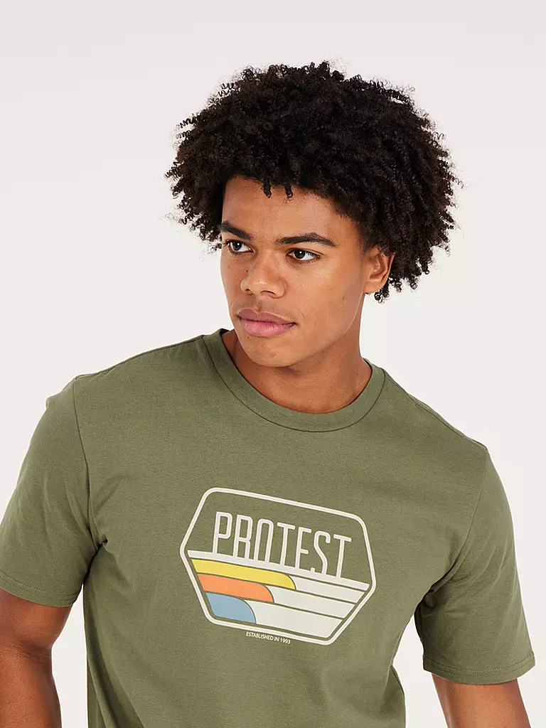 PROTEST | Herren T-Shirt PRTSTAN | weiss