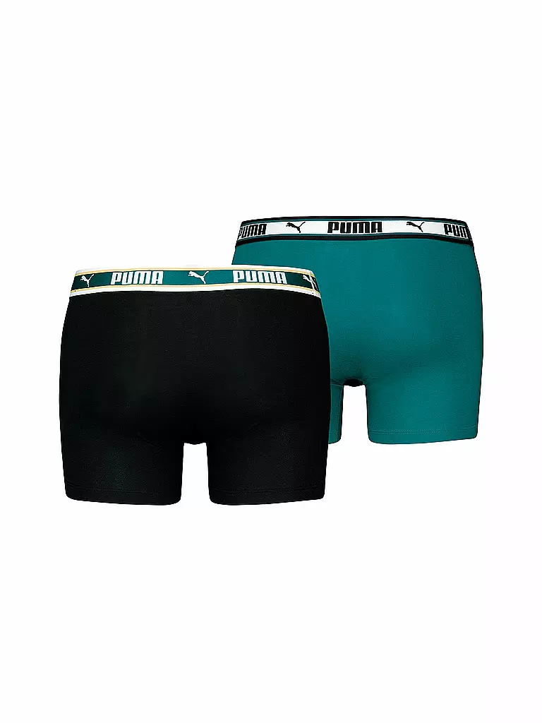 PUMA |  Herren Unterhosen Boxer 2er Pkg.  | petrol