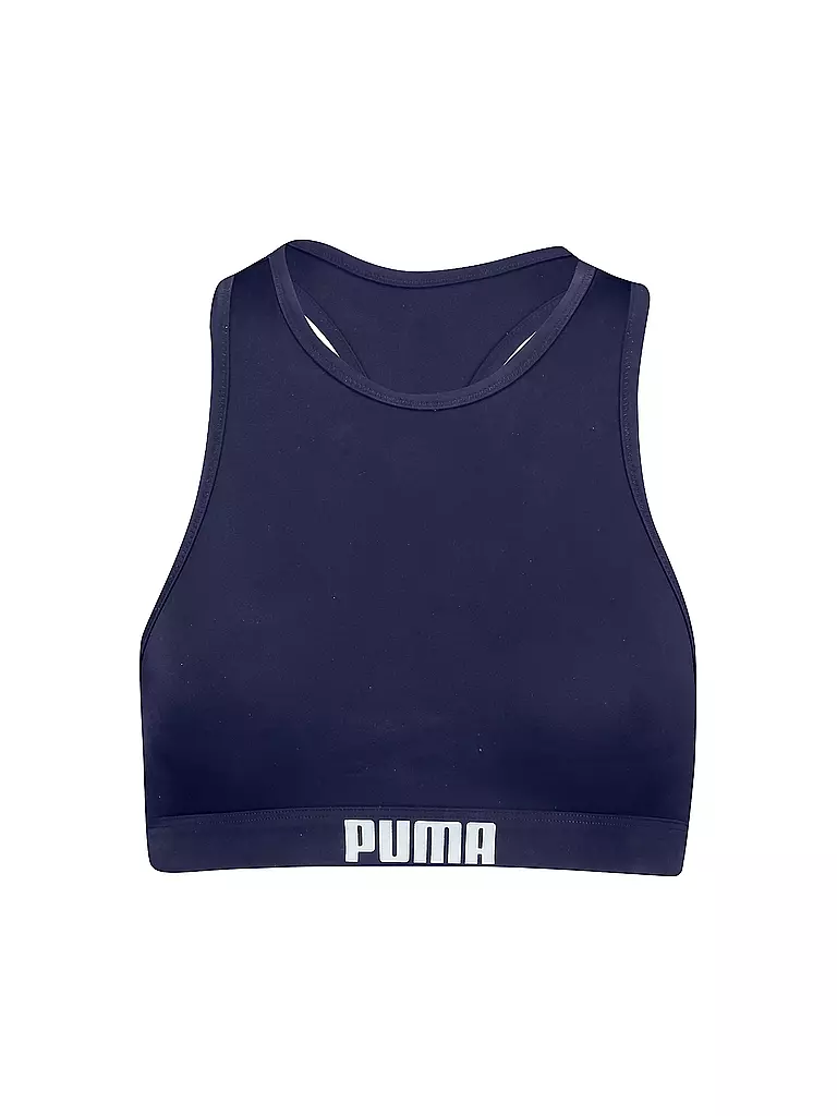 PUMA | Damen Bikinioberteil Racerback | dunkelblau