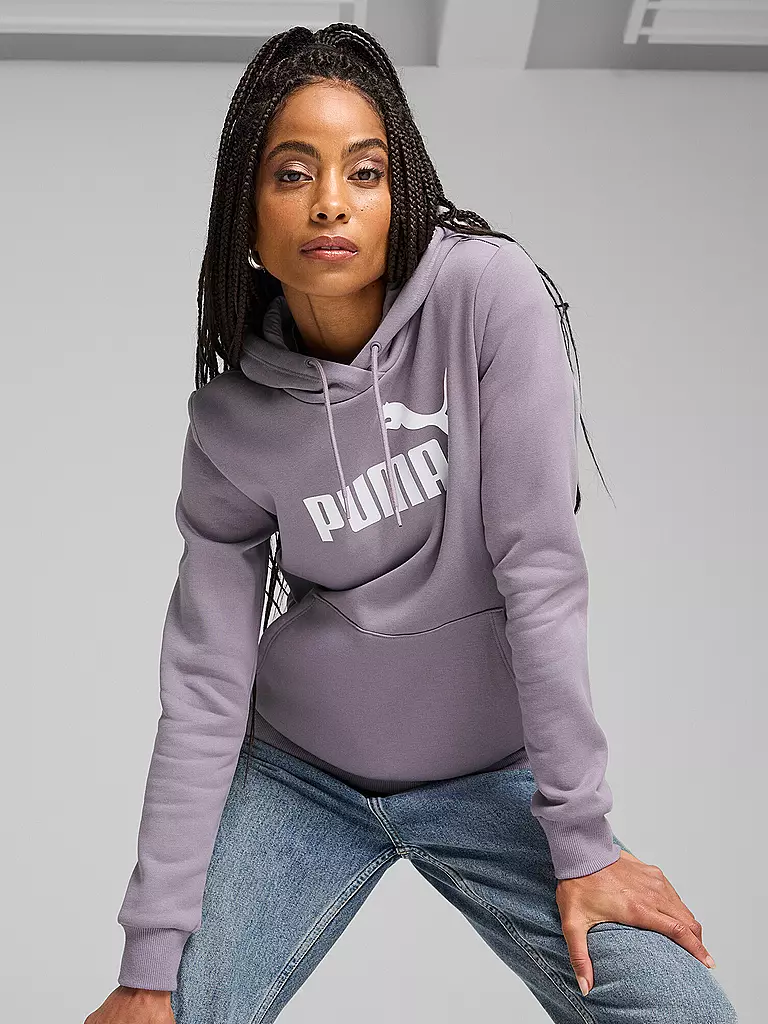 PUMA | Damen Hoodie ESS Logo | lila