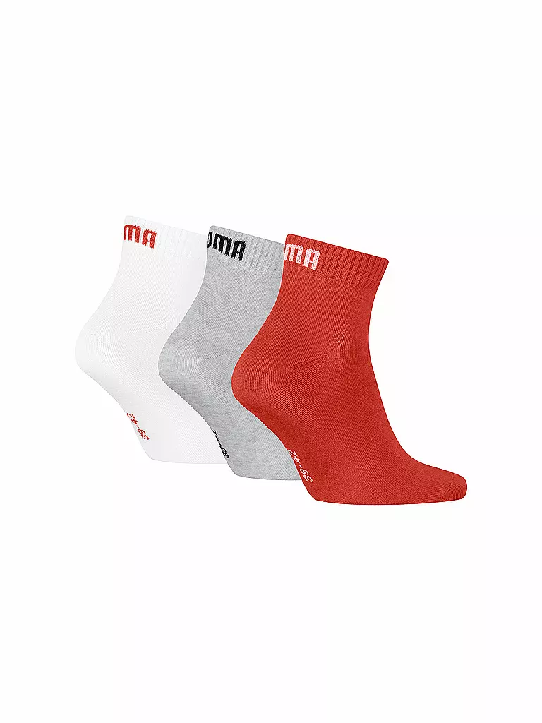 PUMA | Freizeitsocken Quarter Plain 3er Pkg. | hellgrün