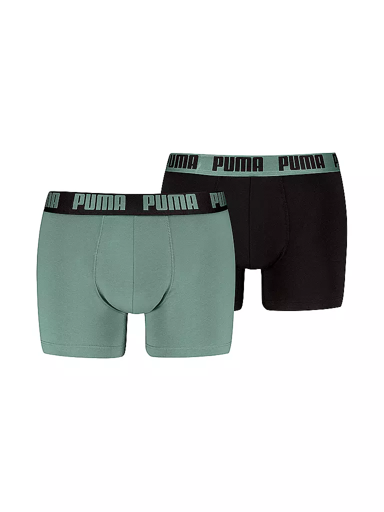 PUMA | Herren Boxershort Everyday Basic 2er Pkg. | hellgrün