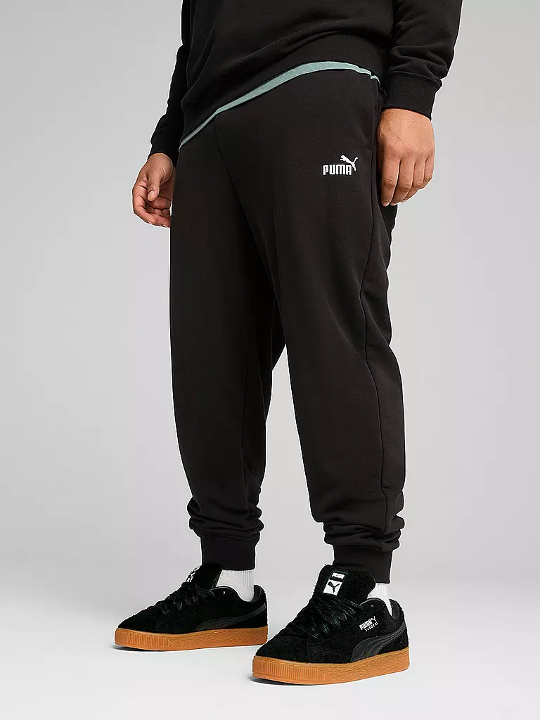 PUMA | Herren Jogginghose Sweatpants Logo | schwarz