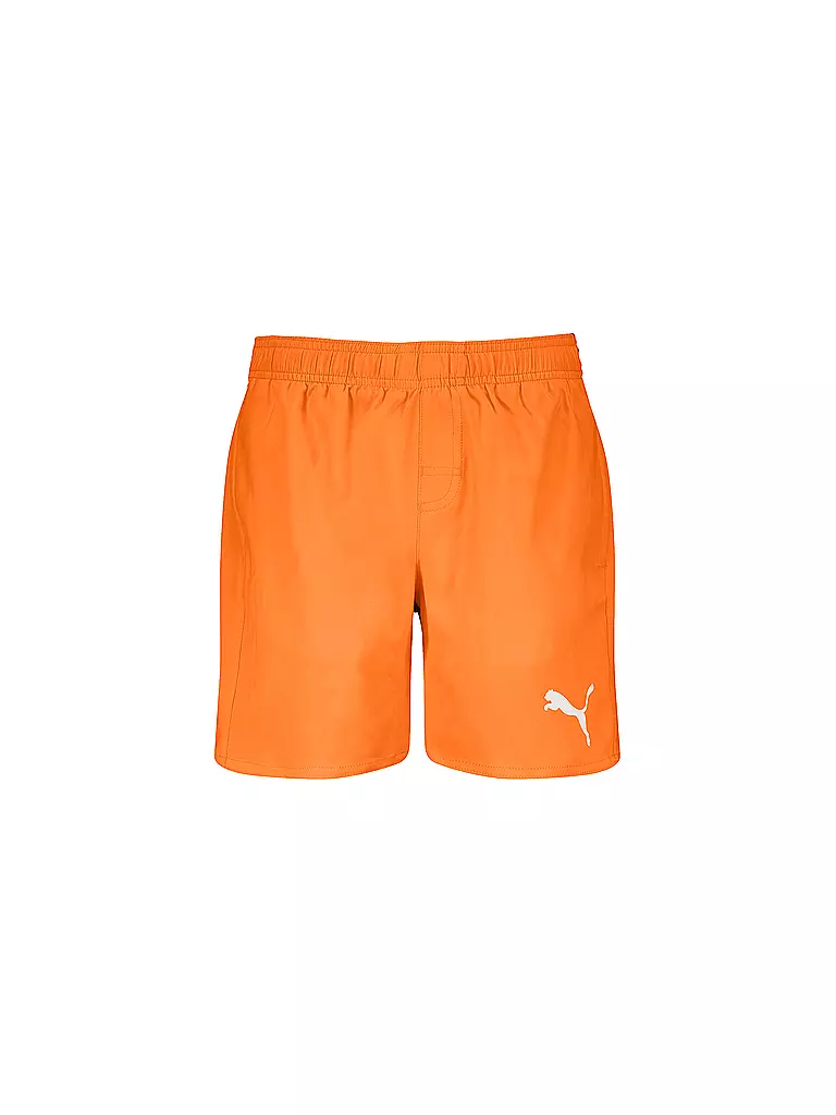 PUMA | Jungen Badeshort Mid Length | orange