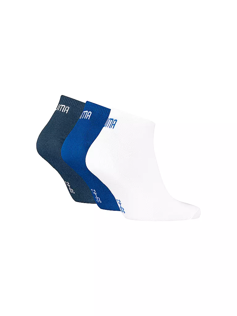 PUMA | Sneakersocken Plain 3er Pkg. | blau