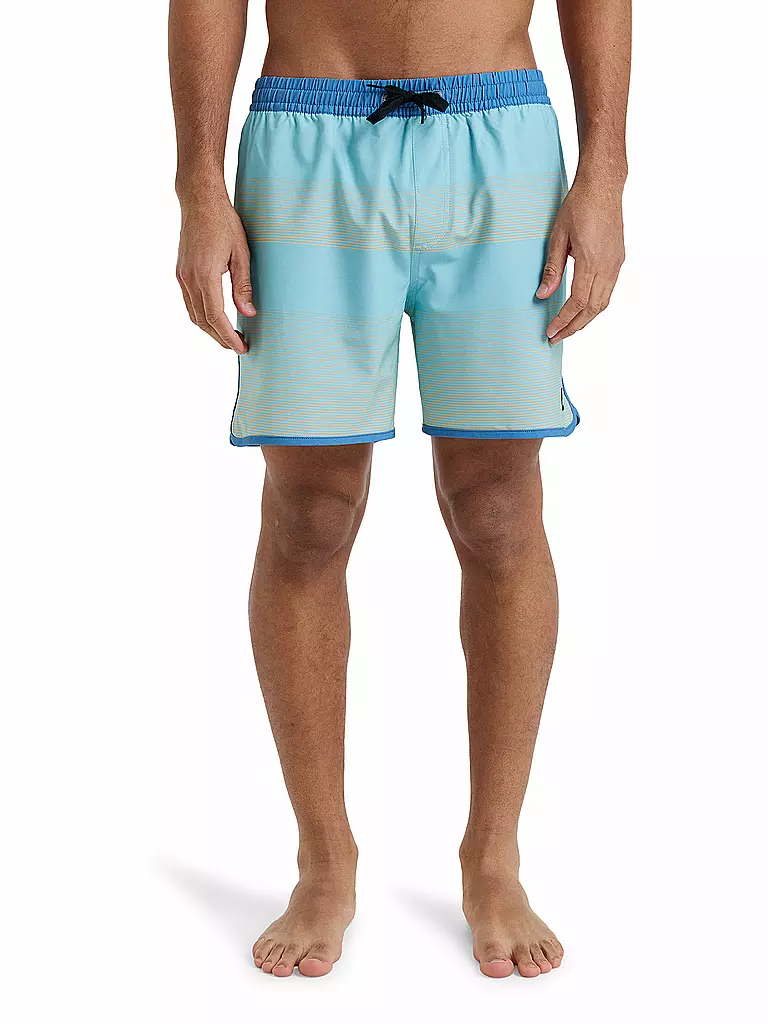 QUIKSILVER | Herren Badeshort Surfsilk Scallop Volley 16 | hellblau