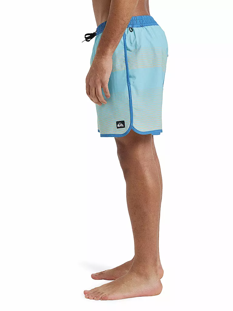 QUIKSILVER | Herren Badeshort Surfsilk Scallop Volley 16 | hellblau