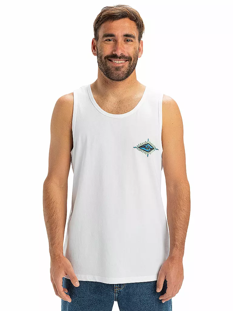 QUIKSILVER | Herren Beachtank EV Beach Blast | weiss