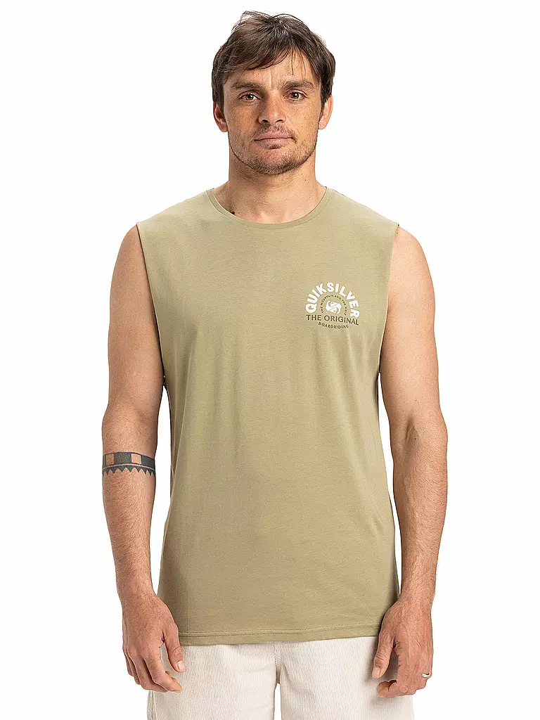 QUIKSILVER | Herren Beachtank Ev Summer Road | olive