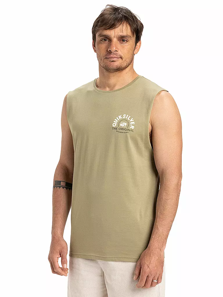 QUIKSILVER | Herren Beachtank Ev Summer Road | olive