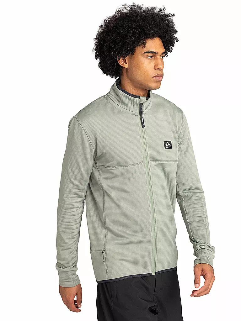 QUIKSILVER | Herren Fleecejacke Steep Point | grau