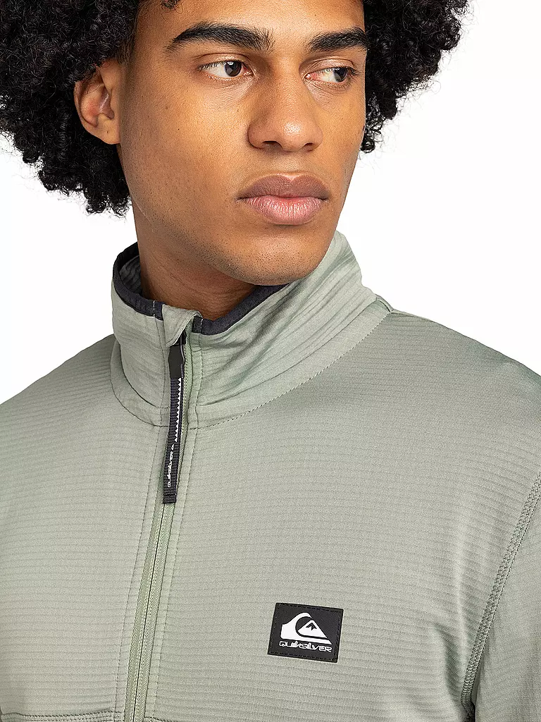 QUIKSILVER | Herren Fleecejacke Steep Point | grau