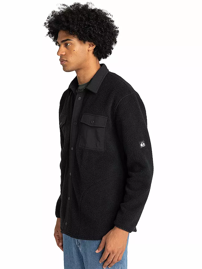 QUIKSILVER | Herren Hemdjacke Clean Coast | schwarz