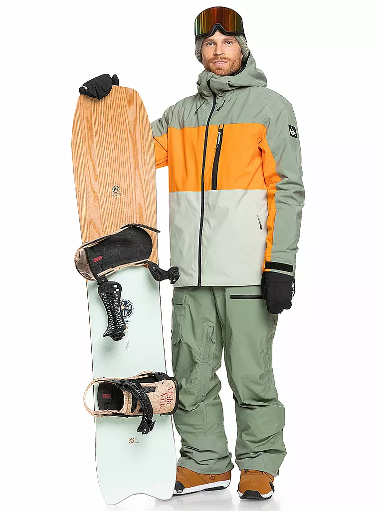 QUIKSILVER | Herren Snowboardjacke Sycamore Jk | hellgrau