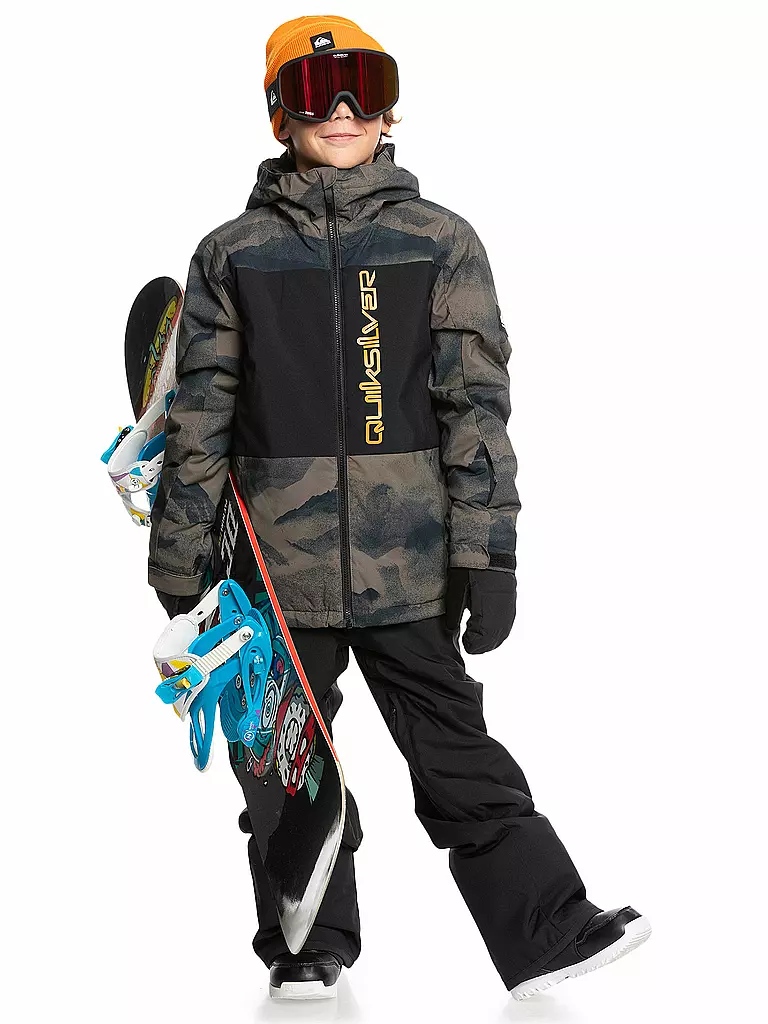 QUIKSILVER | Jungen Snowboardjacke Side Hit | braun