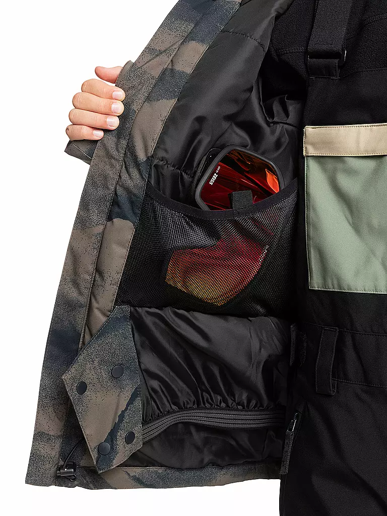 QUIKSILVER | Jungen Snowboardjacke Side Hit | braun