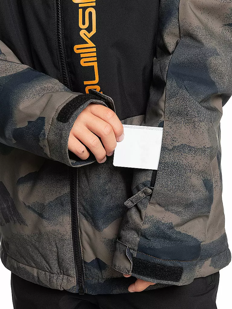 QUIKSILVER | Jungen Snowboardjacke Side Hit | braun