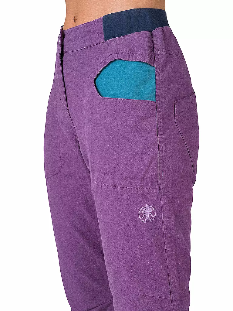 RAFIKI | Damen Kletterhose Shiva Leinen | beere