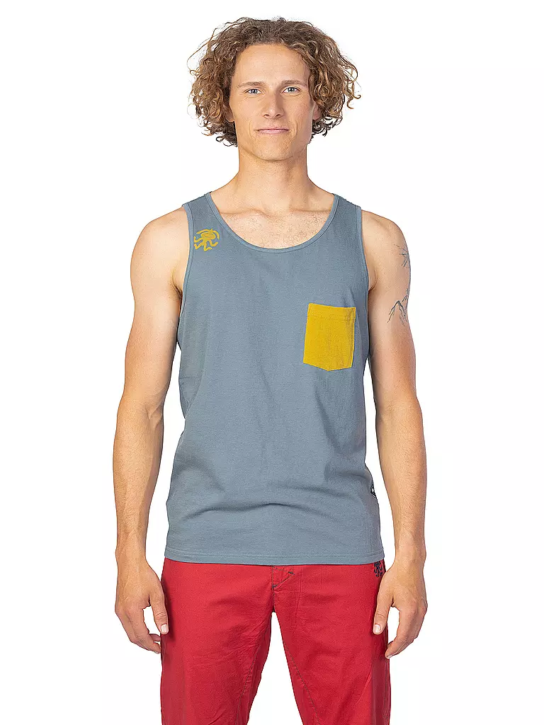 RAFIKI | Herren Klettertank Slab LT | grau